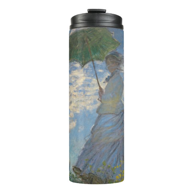 Termo Mujer con parasol - Madame Monet y su hijo (Anverso)