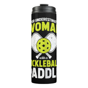 Termo Mujer de Pickleball Regalo Divertido para Jugadora