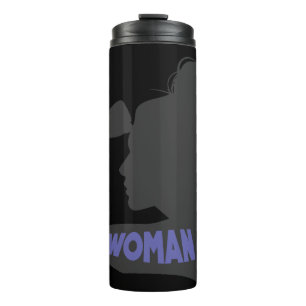 Termo Mujer norteamericana gris oscuro
