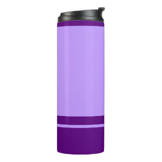 Termo Multi-Color Purple Design Tumbler