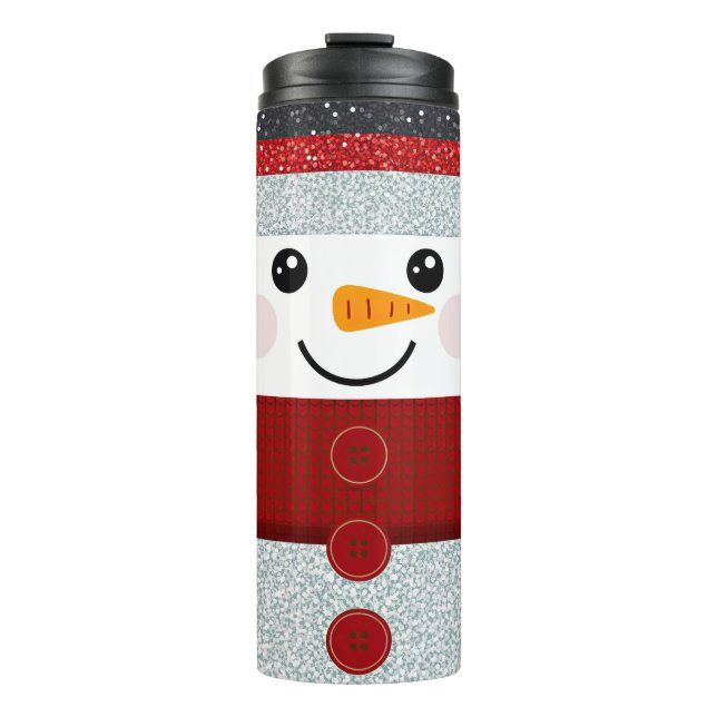Termo Muñeco de Nieve Adorable (Anverso)