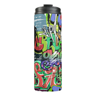 Termo Muro de graffiti: El hip hop urbano