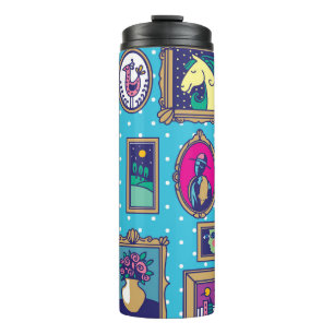 Termo Muro de la galería: Colección de imágenes diversa