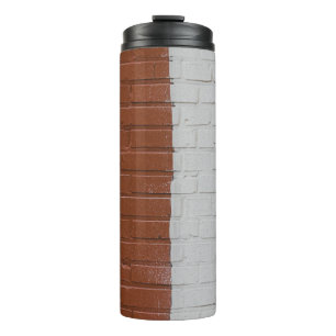 Termo Muros de hormigón marrón y blanco