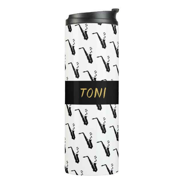 Termo Música blanca saxofónica de Guay (Rotado hacia la izquierda)