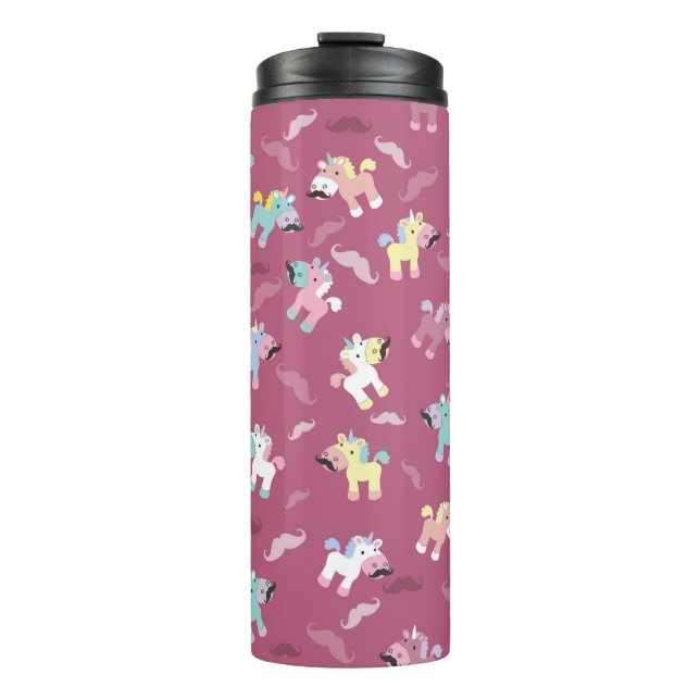 Termo Mustachio Unicornio (Anverso)