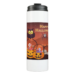 Termo Muy Lindo Diseño Feliz Halloween