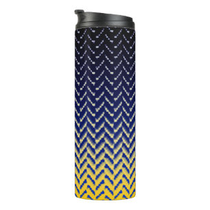 Termo MVB Cheron Blue Yellow Design Tumbler