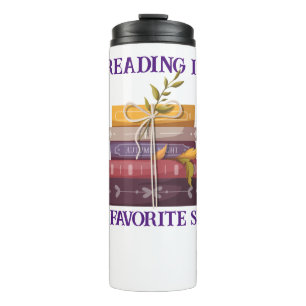 Termo My favorite sport is reading