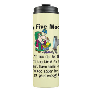 Termo My Five Moods Thermal Tumbler