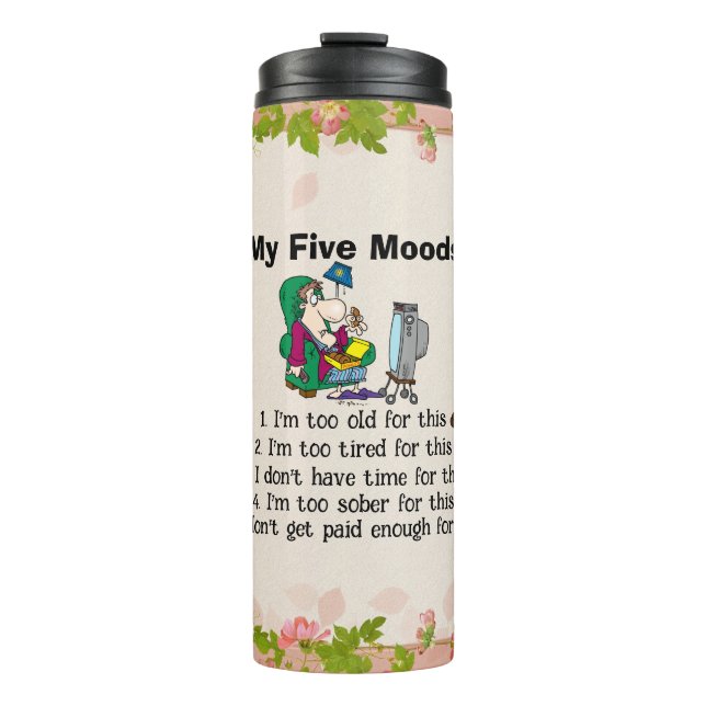 Termo My Five Moods Thermal Tumbler (Anverso)