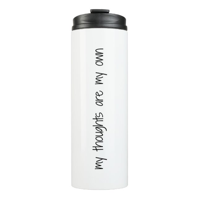 Termo My Thoughts Thermal Tumbler (Anverso)