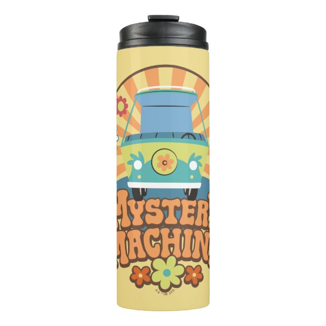 Termo Mystery Machine Van Floral Graphic (Anverso)