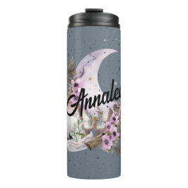 Termo Mystical Boho Lavender Anemone Moon