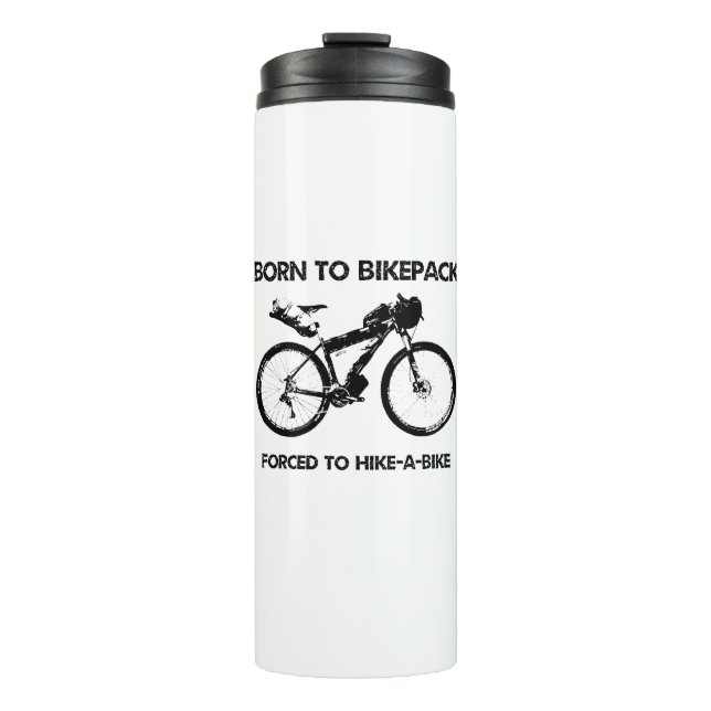 Termo Nacido En Bikepack Obligado A Hacer Senderismo En  (Anverso)