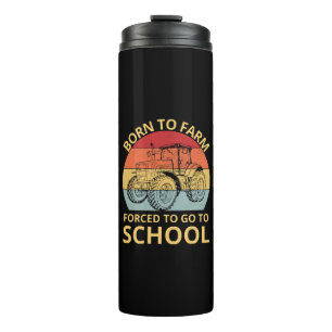 Termo nacido para cultivar forzado a ir a la escuela