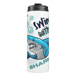 Termo nadar con tiburones