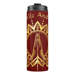 Termo Namaste Hands Travel Mug