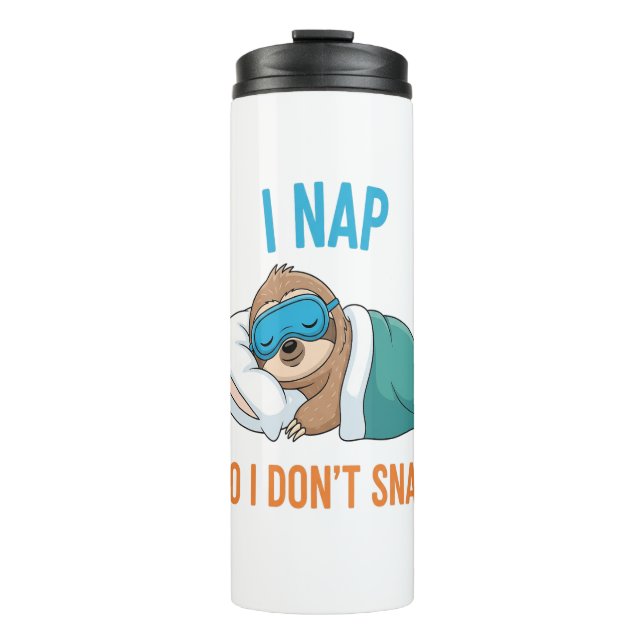 Termo Nap para que no me muevas. (Anverso)