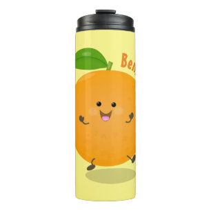 Termo Naranja de danza dulce cítricos