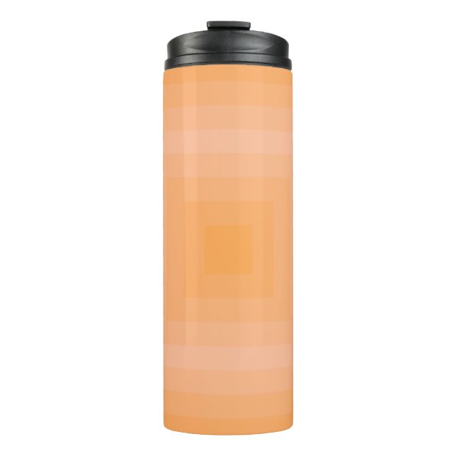 Termo Naranja deslumbrante y borrosos cuadrados de cada  (Anverso)