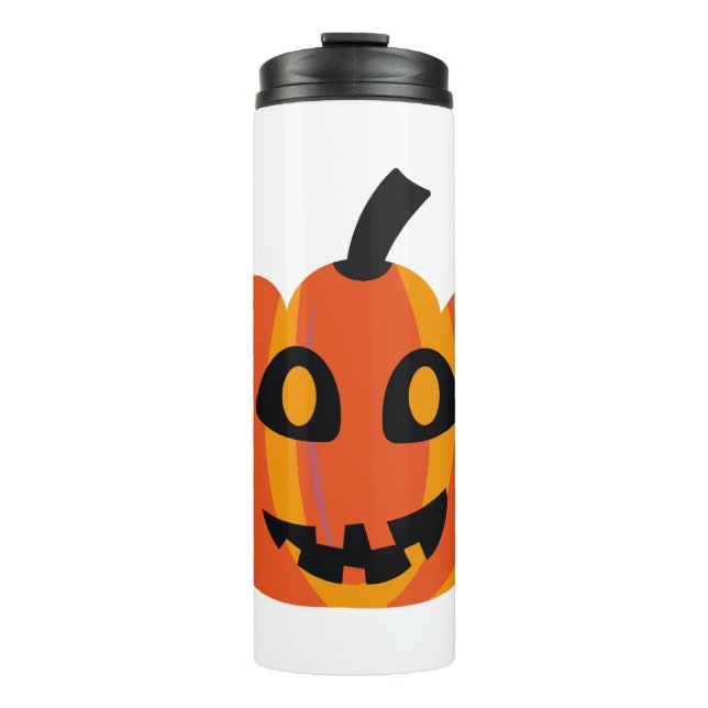 Termo naranja halloween (Anverso)