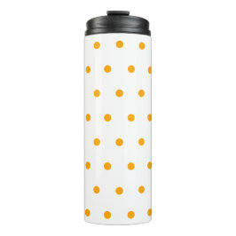 Termo Naranja Polka Dots