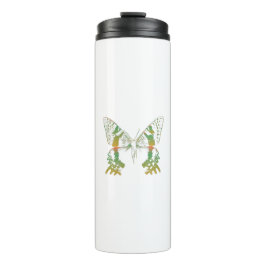 Termo Naranja verde moth de insectos