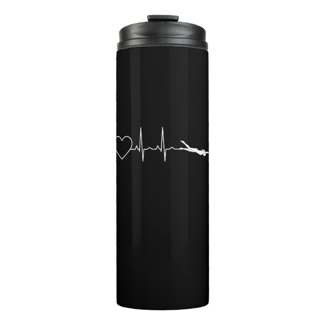 Termo Natación - Natación latido (Anverso)