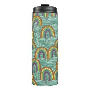 Termo Naturaleza arcoiris: composición de cosecha manual