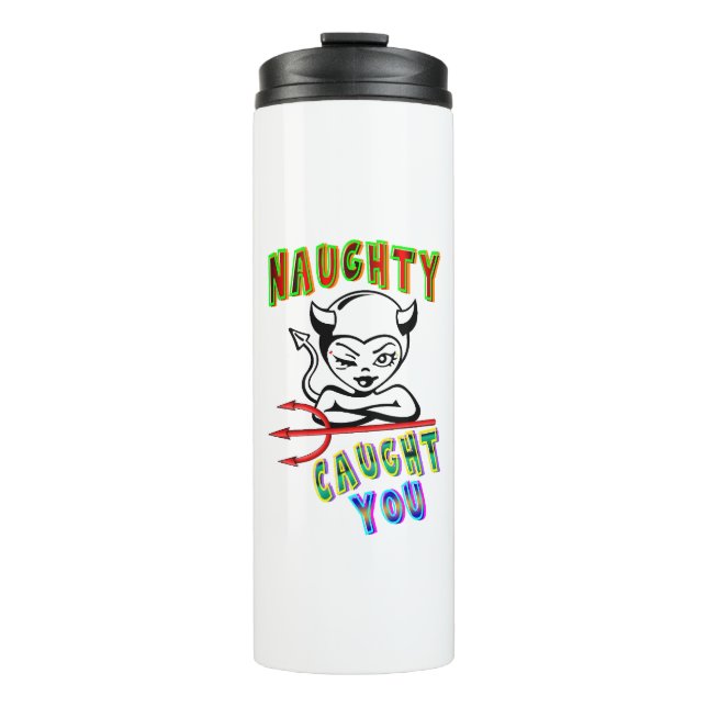 Termo Naughty Te Atrapó (Anverso)