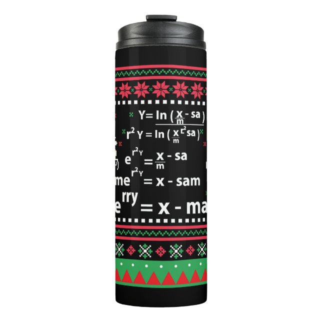TERMO NAVIDAD MATEMÁTICAS (Anverso)