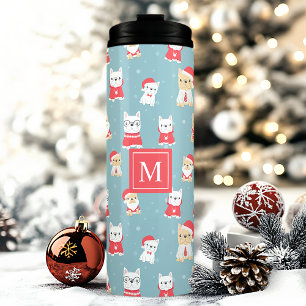 Termo Navidad Personalizada con Frenchie