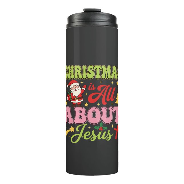 Termo Navidad se trata de Jesús Retro (Anverso)