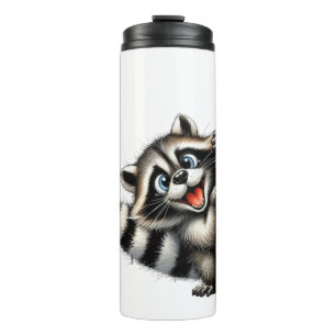 Termo Navidades Adorables del Raccoon Peek - Delicioso G
