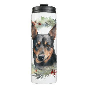 Termo Navidades australianos de Kelpie escribieron un po