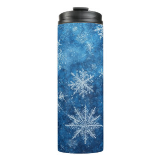 Termo Navidades Azules Snowflake