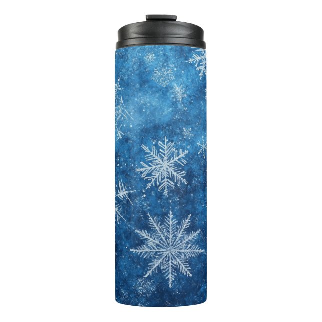 Termo Navidades Azules Snowflake (Anverso)