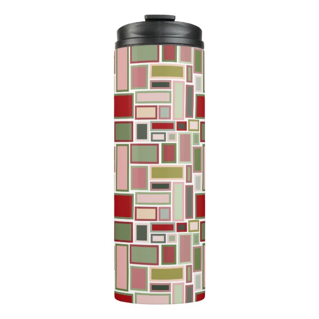 Termo Navidades Boho Rectangles (Anverso)