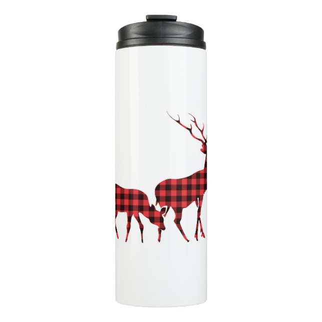 Termo Navidades Buffalo Plasto Verde Azul Rojo 2 (Anverso)