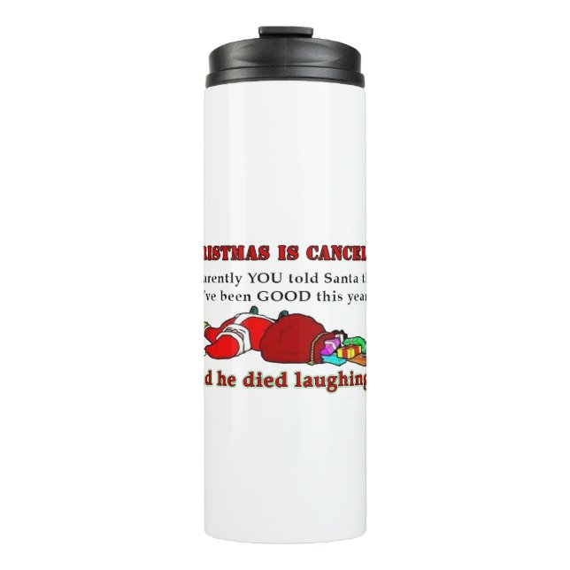 Termo Navidades cancelados (Anverso)