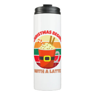 TERMO NAVIDADES COMIENZAN CON UN LATTE