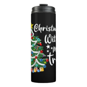 Termo Navidades con mi árbol para los amantes de los Nav