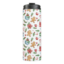 Termo Navidades cortos hombre de pan de jengibre