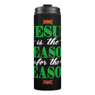 Termo Navidades Cristianos Regalos Jesús Es La Razón De