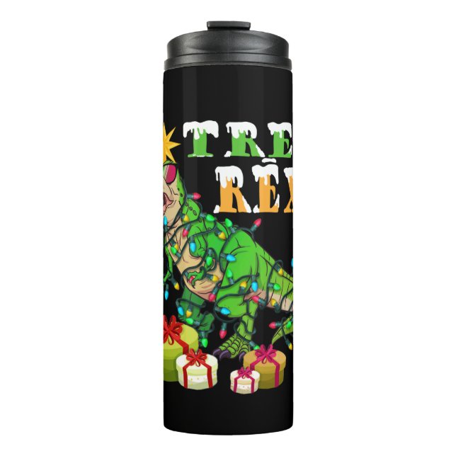 Termo Navidades de árbol Rex T-rex Boys (Anverso)