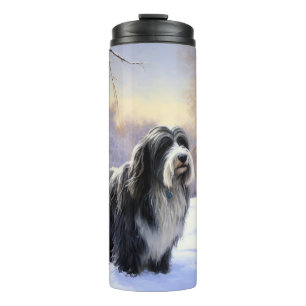 Termo Navidades De Beart Collie Let It Snow