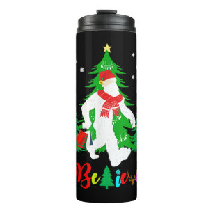 Termo Navidades de Bigfoot Yeti Sasquatch creen que Navi