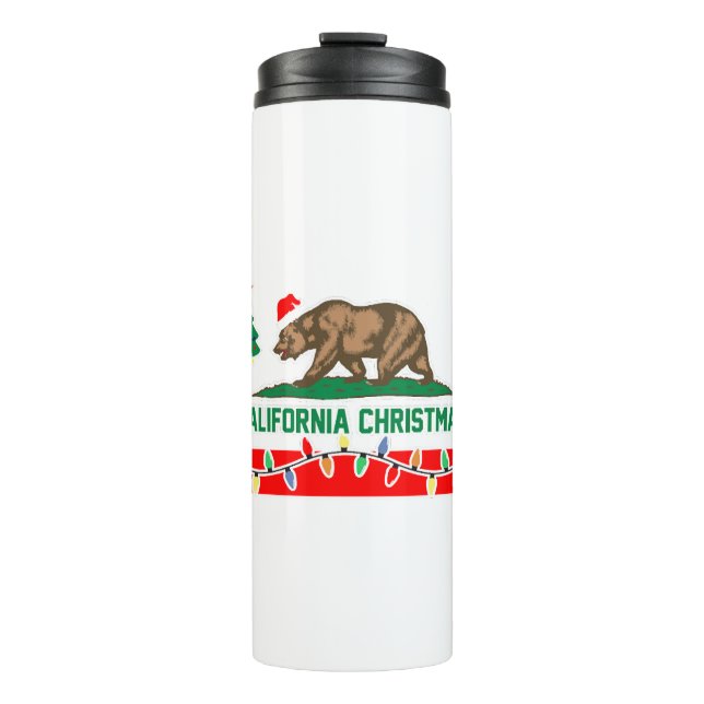 Termo Navidades de California (Anverso)