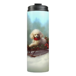 Termo Navidades de carne de perro en invierno